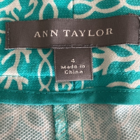 Ann Taylor 4 skirt tropical - Picture 9 of 10